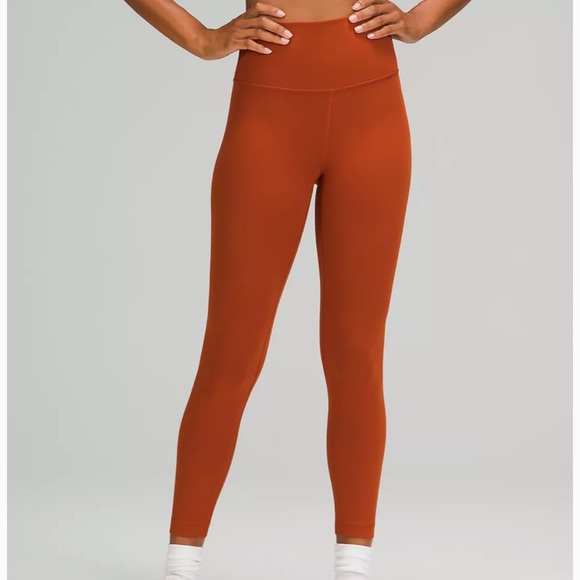 Lululemon Wunder Train HR Tight 25” * Aztec Brick - Picture 6 of 7